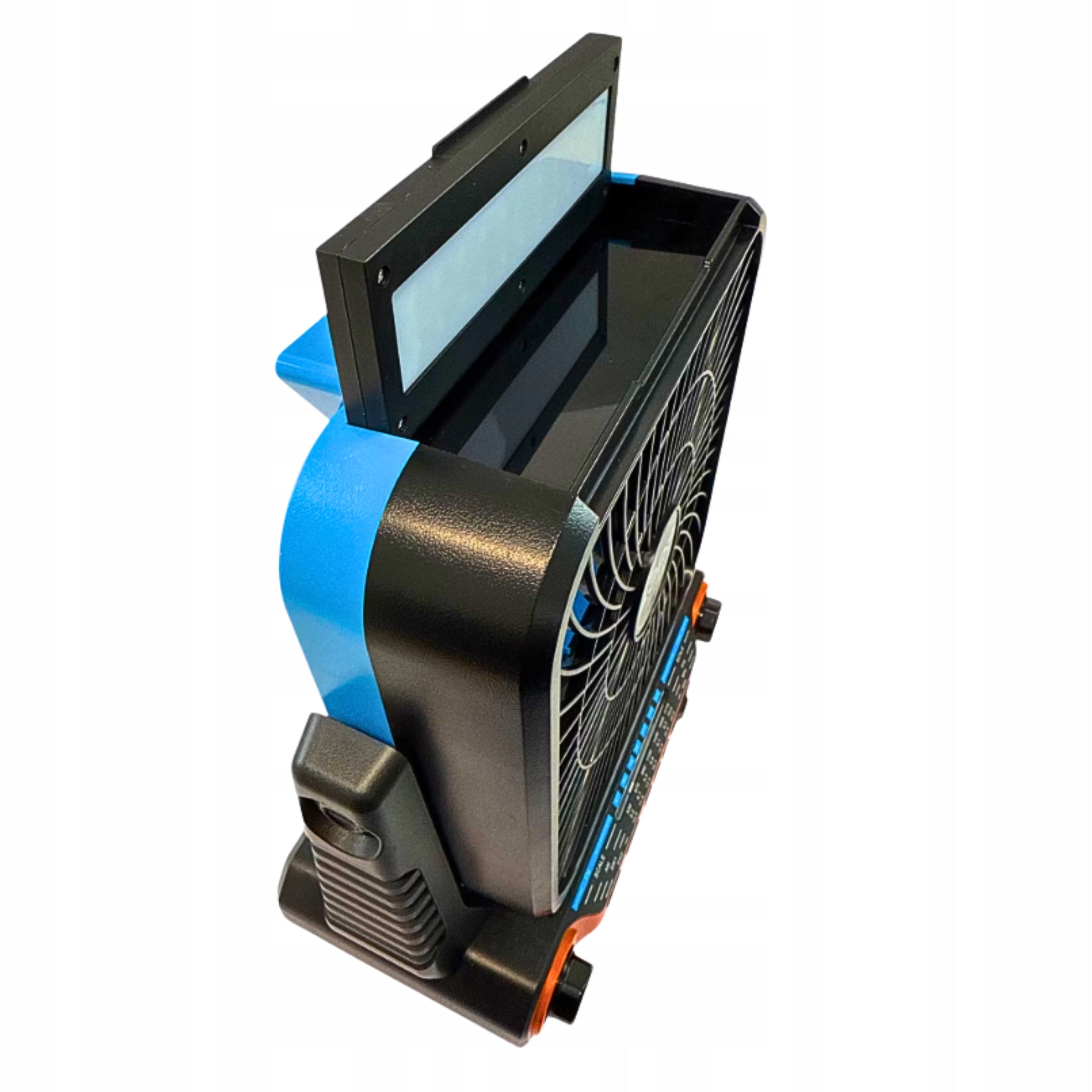 SOLAR RADIO WINDMILL WITH FLASHLIGHT BLUETOOTH POWERBANK TOURIST RADIO 2in1 Batteries included yes