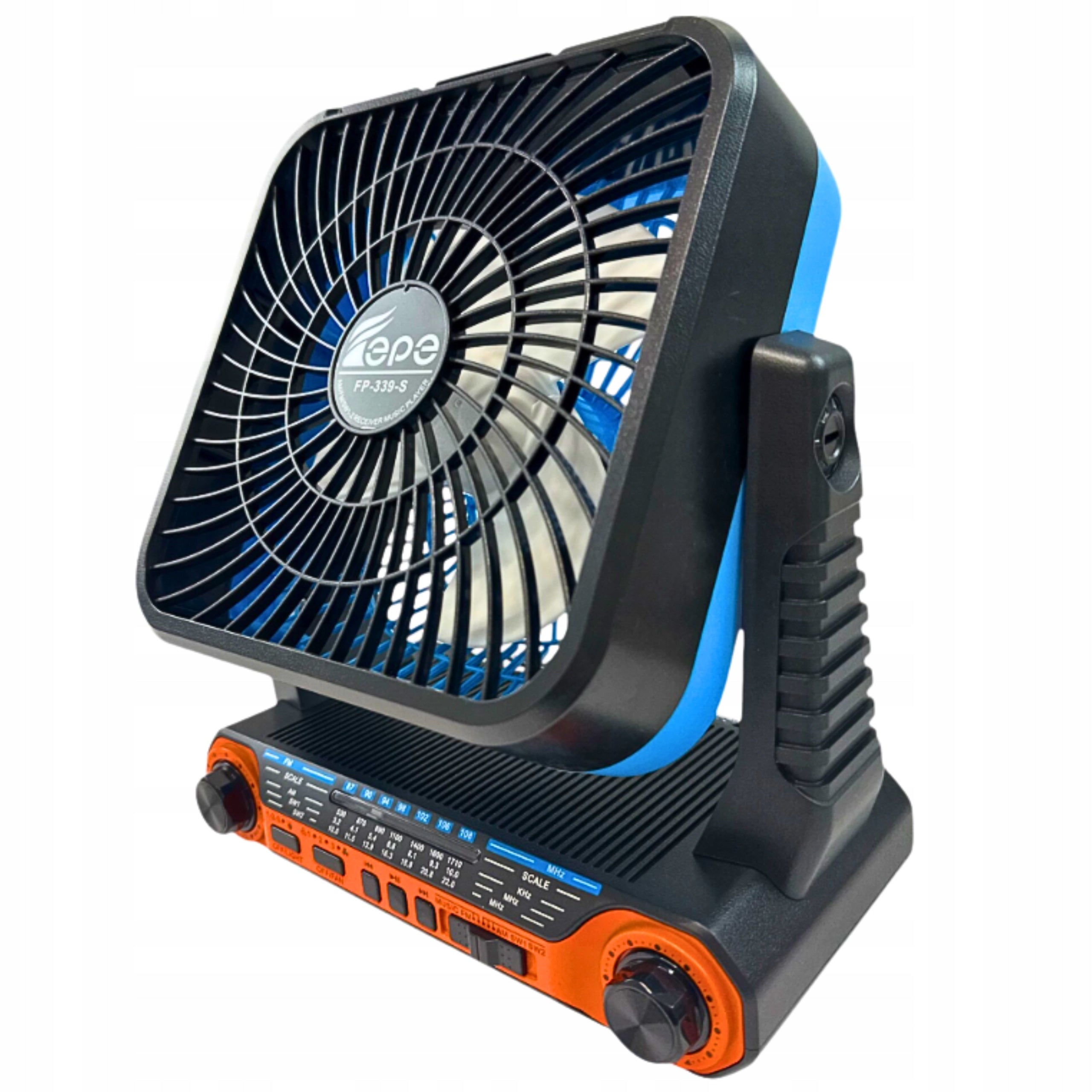 SOLAR RADIO WINDMILL WITH FLASHLIGHT BLUETOOTH POWERBANK TOURIST RADIO 2in1