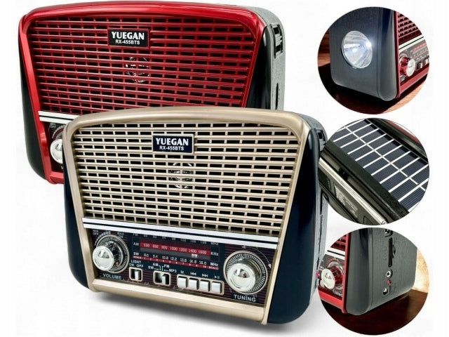 SOLAR Radio PORTABLE Network FM AM SW SD USB Brand Golon