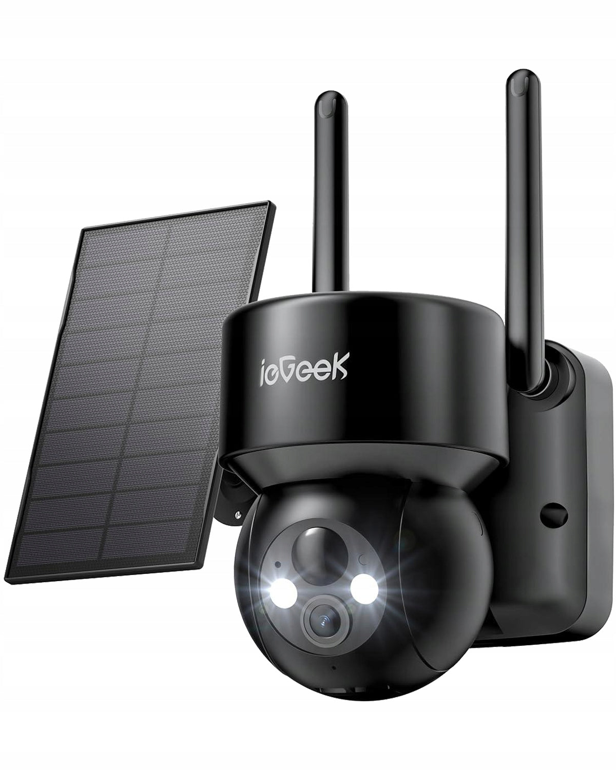 SOLAR WIFI CAMERA 2K 3MP SMART OUTDOOR ROTATING IP WIRELESS ALARM Packaging status original