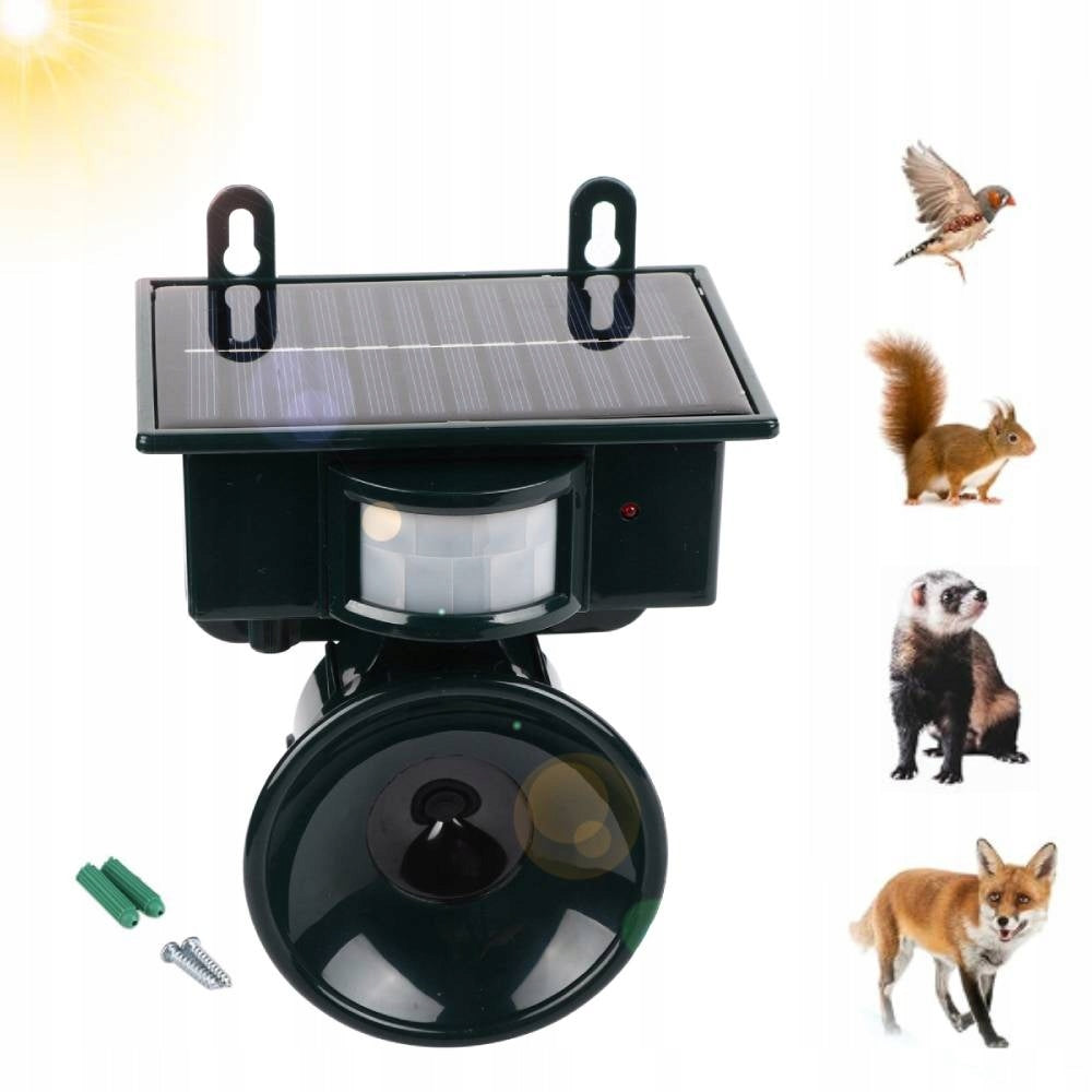 SOLARNY ODSTRASZACZ KRETOW PTAKÓW ZWIERZĄT GRYZONI NA KRETY PTAKI KRETA KUN