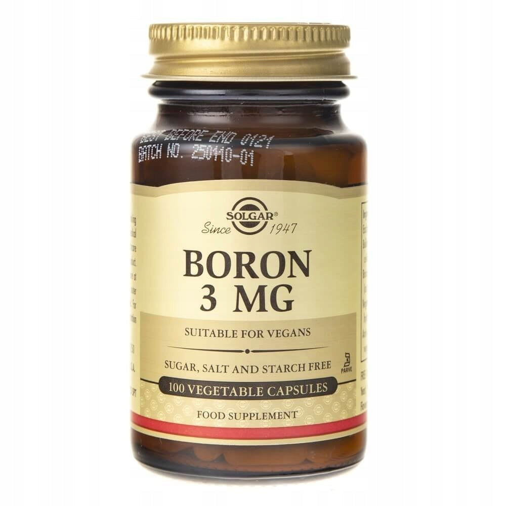 SOLGAR Boron - Boron 3 mg (100 caps.)