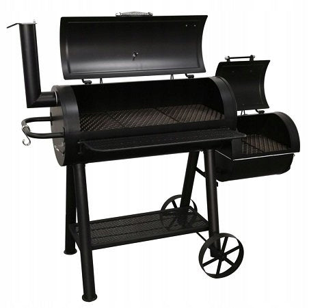 SOLID CHARCOAL GRILL EL FUEGO BUFFALO CAST IRON GRATE 118x30cm 58KG SMOKER Manufacturer code AY0568