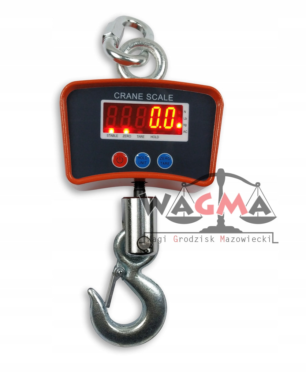 SOLID HOOK SCALE 500 KG ELECTRONIC HANGING STORAGE CRANE Packaging status original