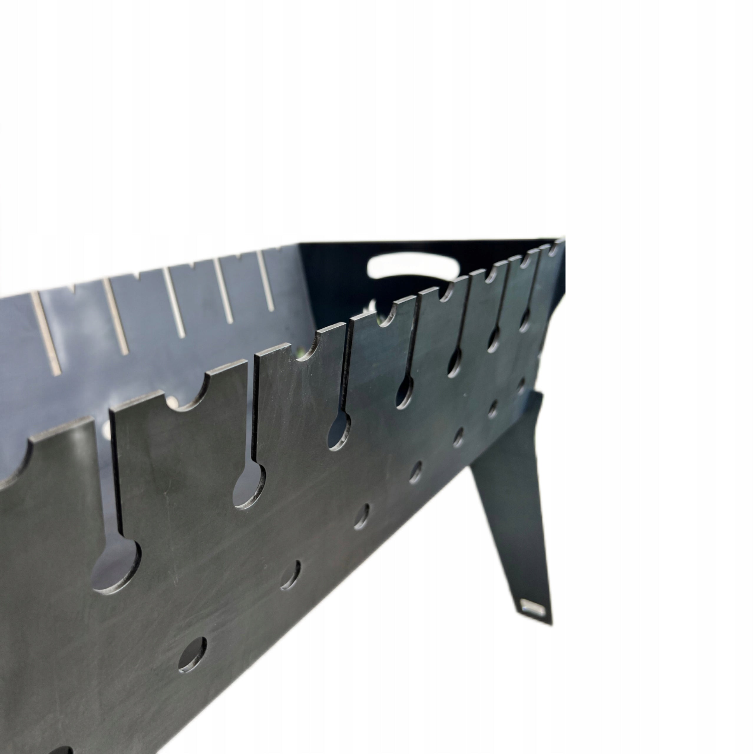 SOLID MANGAL GRILL LIST FOR 8 SKEWERS FOLDING CARBON METAL 3MM L83 Grill depth 15 cm