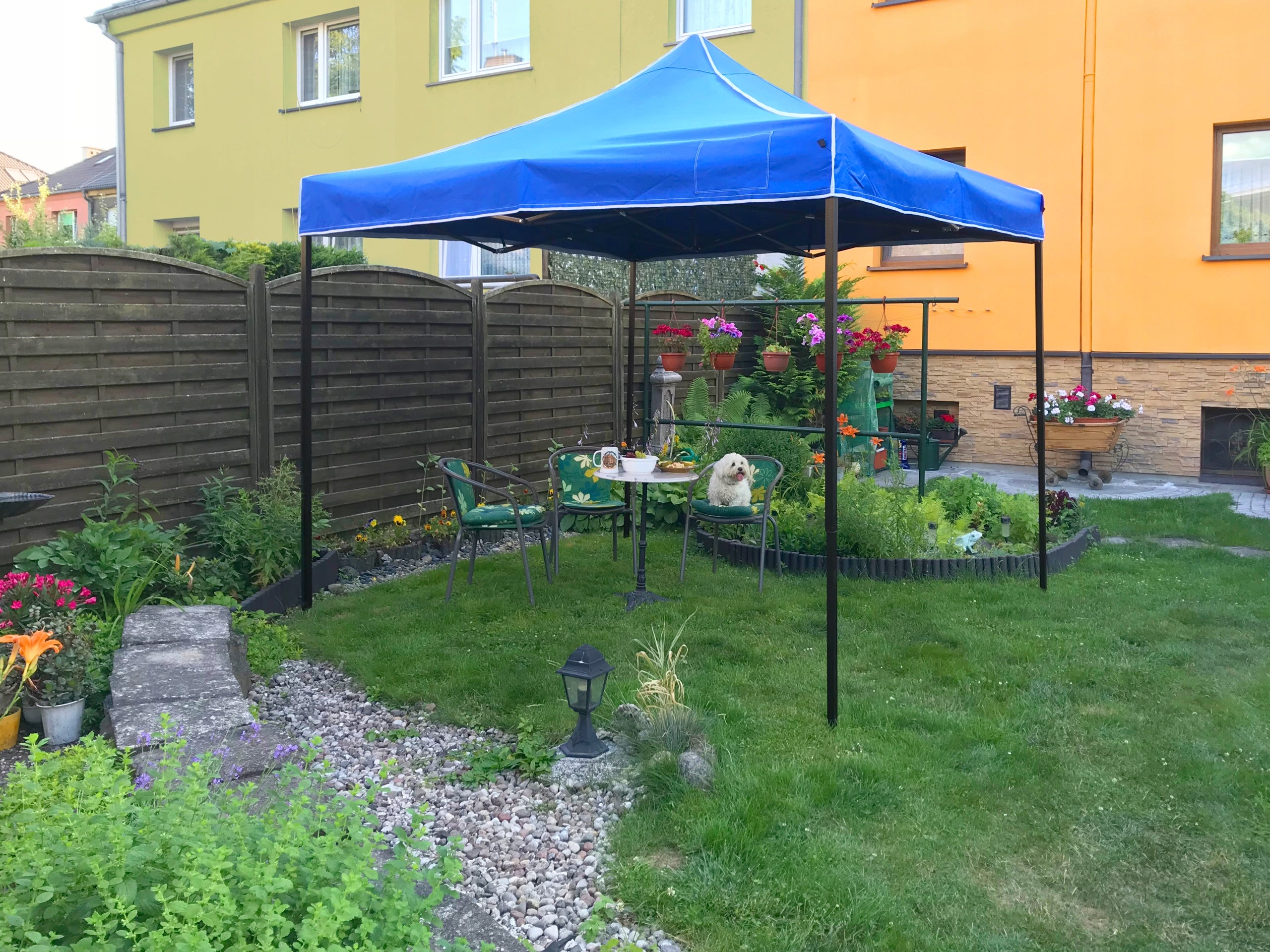 SOLID PAVILION CANOPY GARDEN COMMERCIAL Express Tent EVENT 3x3m Manufacturer Rot Service