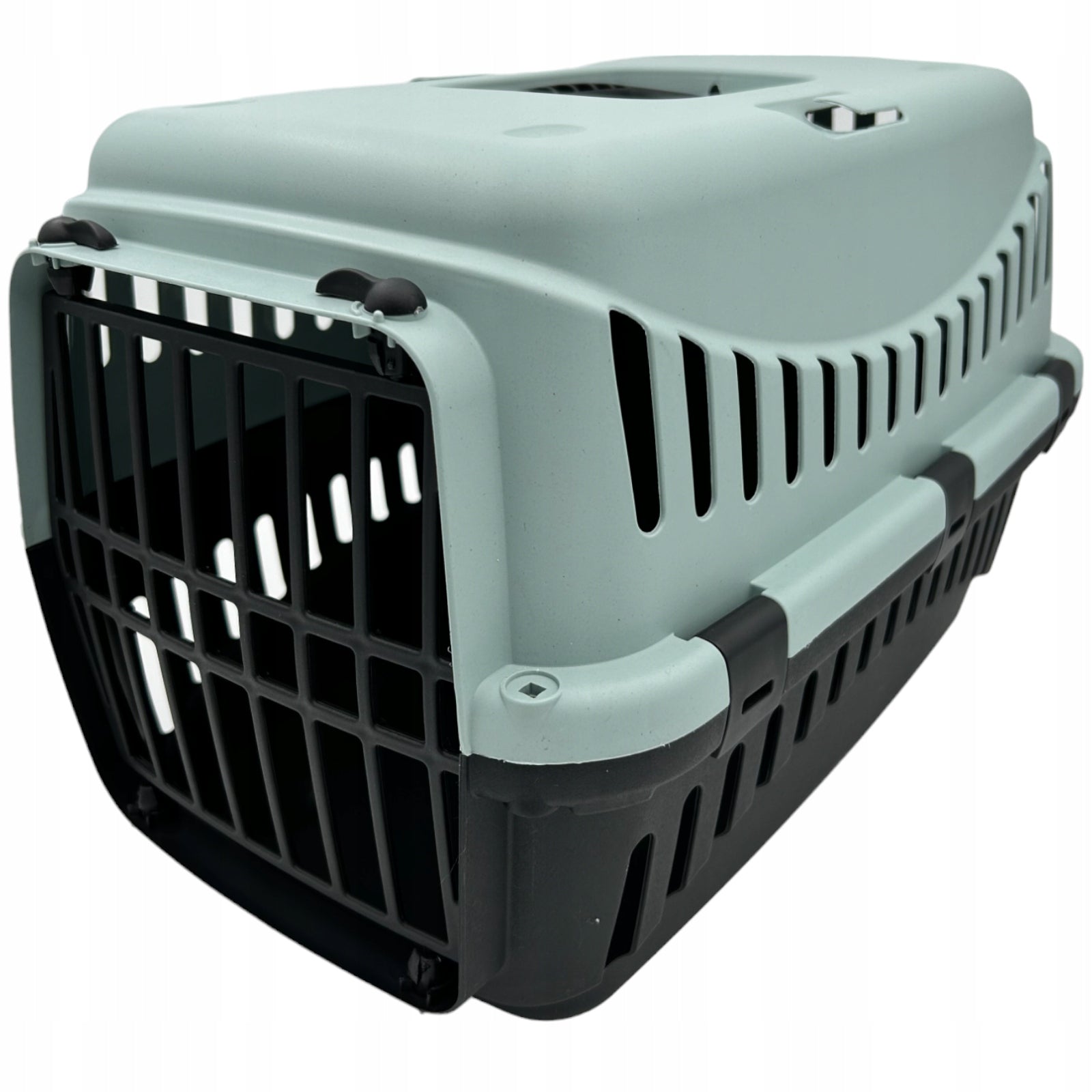 SOLID Transporter For Dog Cat Rabbit Gypsum ECO L Plastic color ICE-BLUE Manufacturer code 0010330