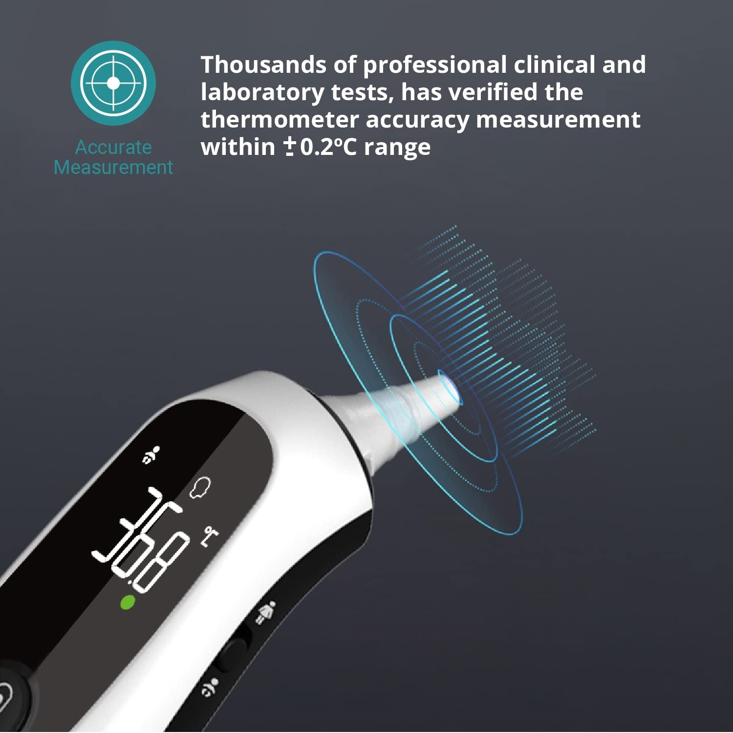 SOLMIRA FC-IR105 Non-contact thermometer Medical device type accessories for a medical device or a product without an intended medical purpose