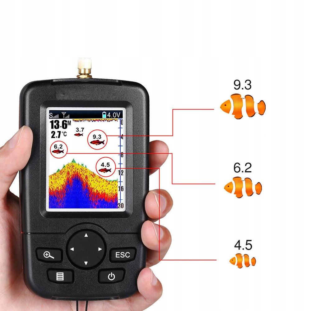 SONAR WIRELESS FISH DISPLAY FOR BAIT BOAT SET Manufacturer code 750749020523