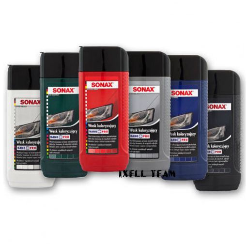SONAX 250ml coloring wax SILVER Polish+Wax Color NANOTECHNOLOGY 944 Manufacturer Ixell