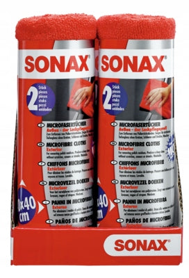 SONAX-MICROFIBRE CLOTH 40X40CM SONAX