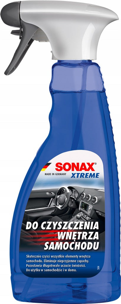 SONAX XTREME FOR CAR INTERIOR CLEANING