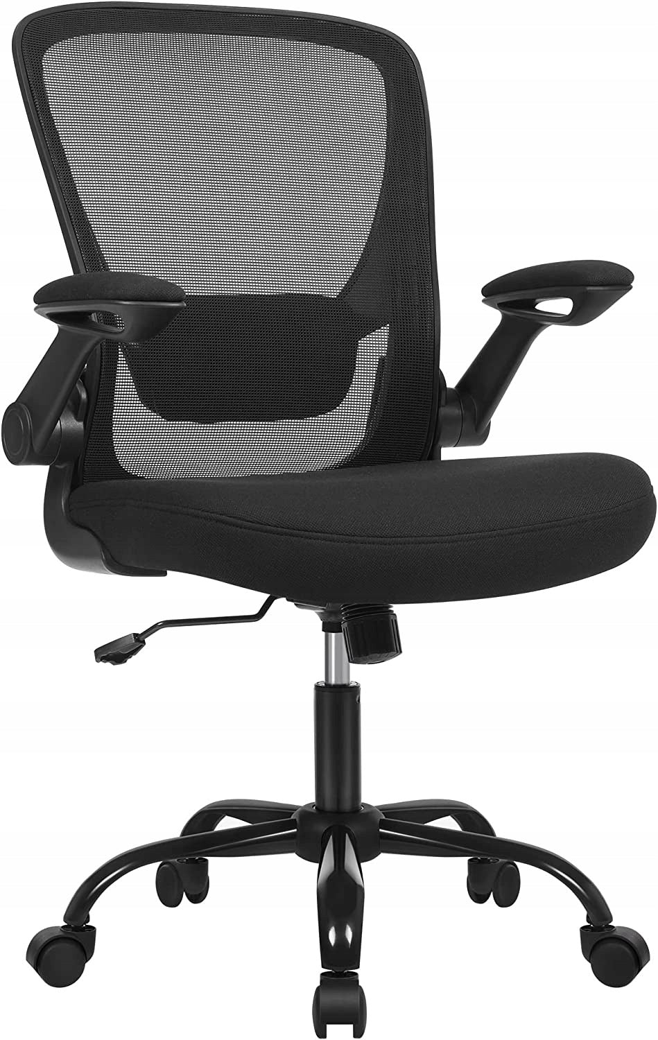 SONGMICS ERGONOMIC SWIVEL OFFICE CHAIR WITH MESH BLACK
