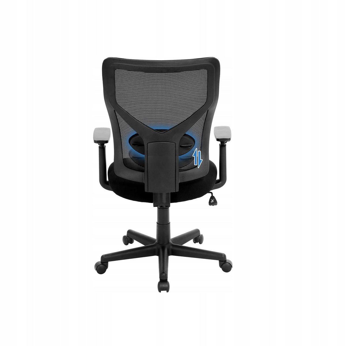 SONGMICS OFFICE CHAIR SWIVEL ERGONOMIC MESH 120KG BLACK Packaging status original