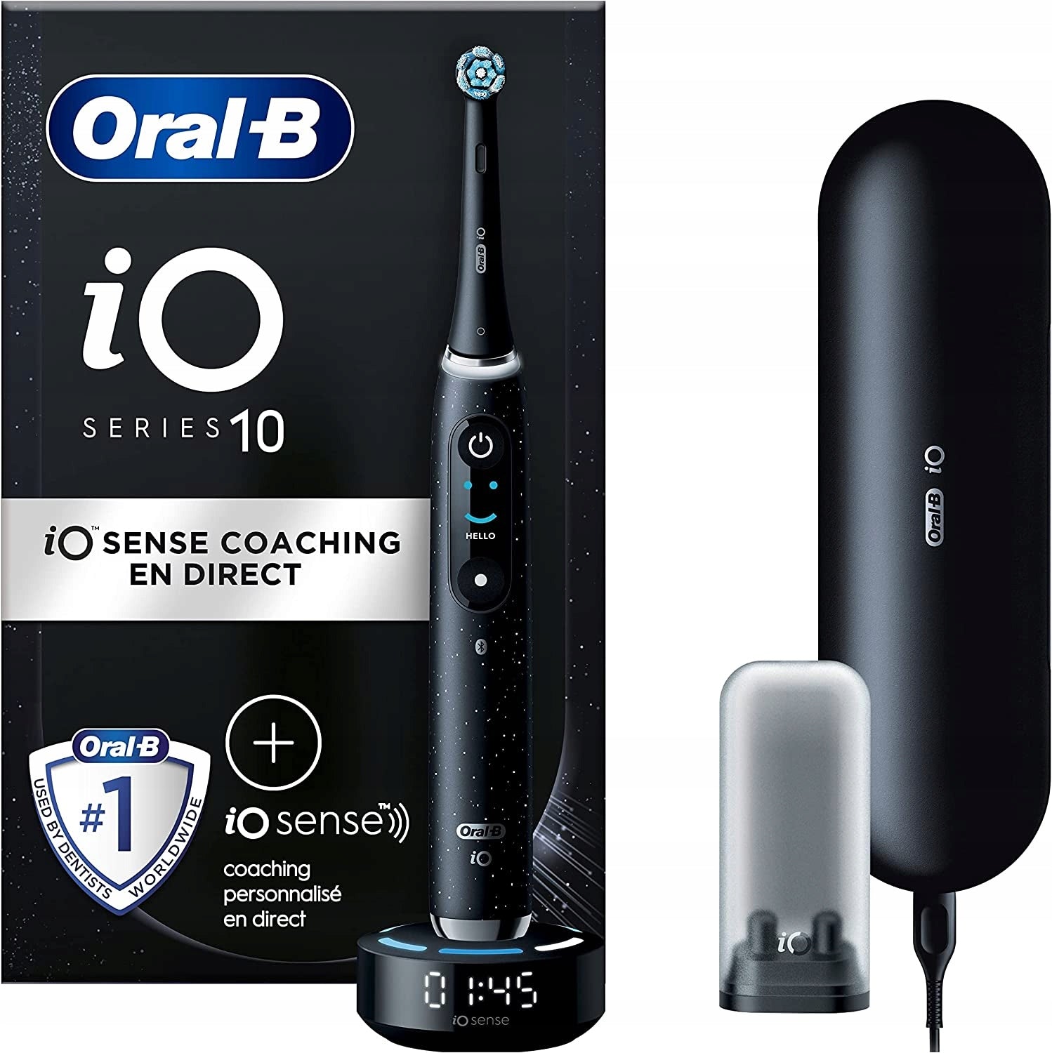 SONIC ELECTRIC MAGNETIC TOOTHBRUSH ORAL-B IO 10 + CASE Packaging status original