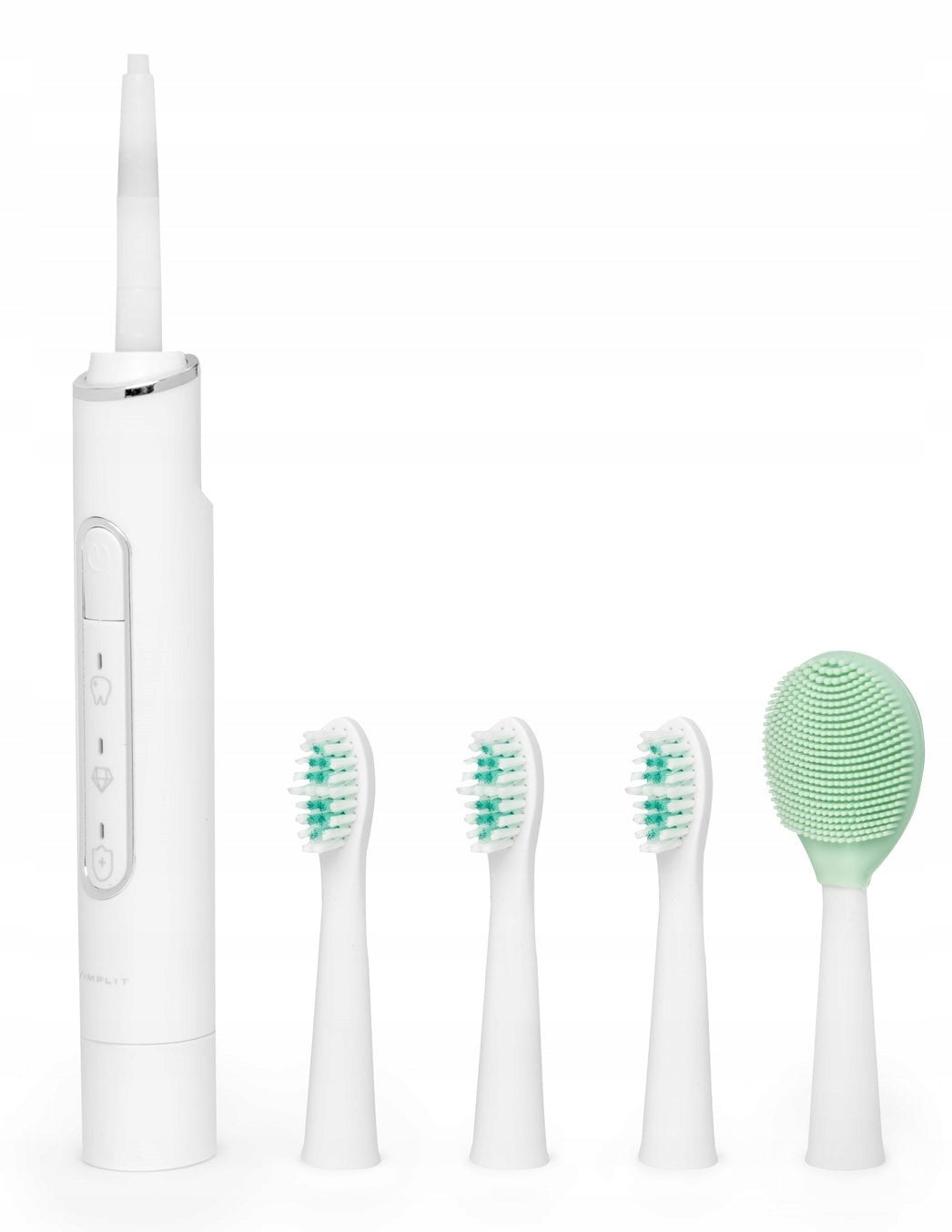SONIC ELECTRIC TOOTHBRUSH 6 OPERATION MODES FACIAL TIP Brand Simplit