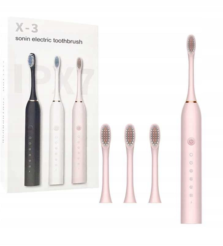 SONIC TOOTHBRUSH + 3 TIPS AKU 50 white