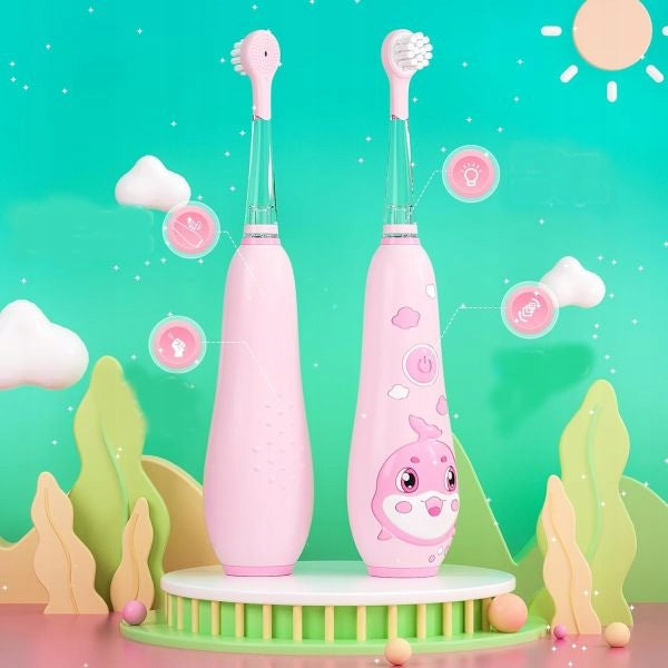 SONIC TOOTHBRUSH FOR CHILDREN 0-6 SEAGO SG-2139 PINK Brand Seago
