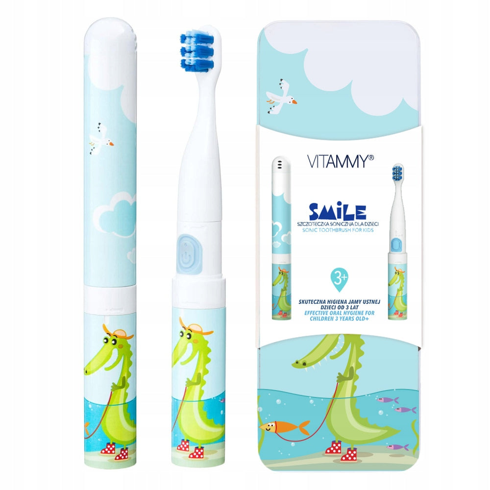 SONIC TOOTHBRUSH FOR CHILDREN 3+ VITAMMY SMILE +ETUI 2TIPS