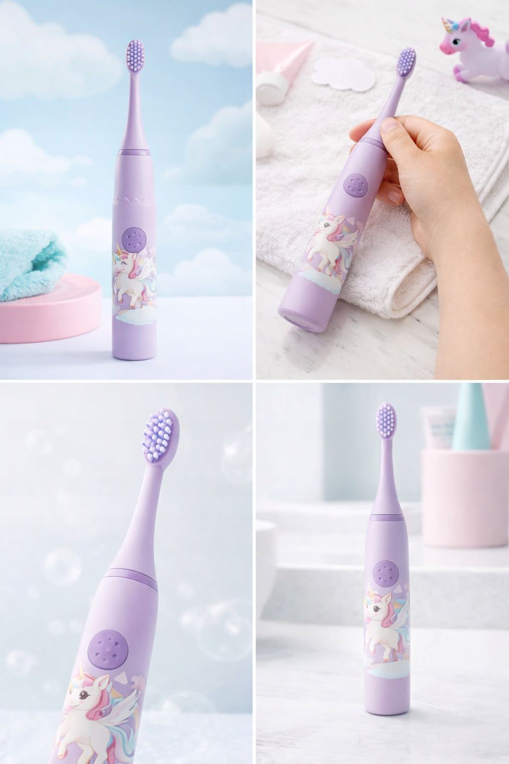 SONIC TOOTHBRUSH FOR CHILDREN ELECTRIC TOOTHBRUSH UNICORN