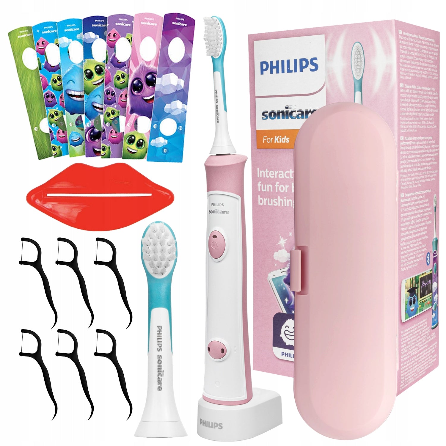 SONIC TOOTHBRUSH FOR CHILDREN PHILIPS SONICARE KIDS + CASE