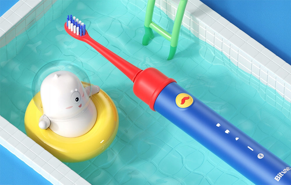 SONIC TOOTHBRUSH FOR CHILDREN WITH APPLICATION AND BITVAE TIPS Brand no brand