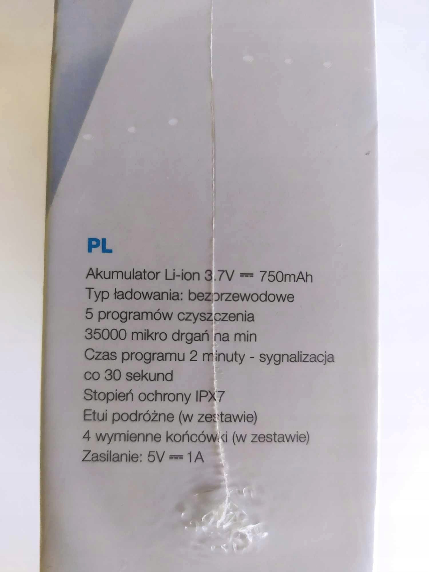 SONIC TOOTHBRUSH HUSLOG 4 TIPS Packaging status original