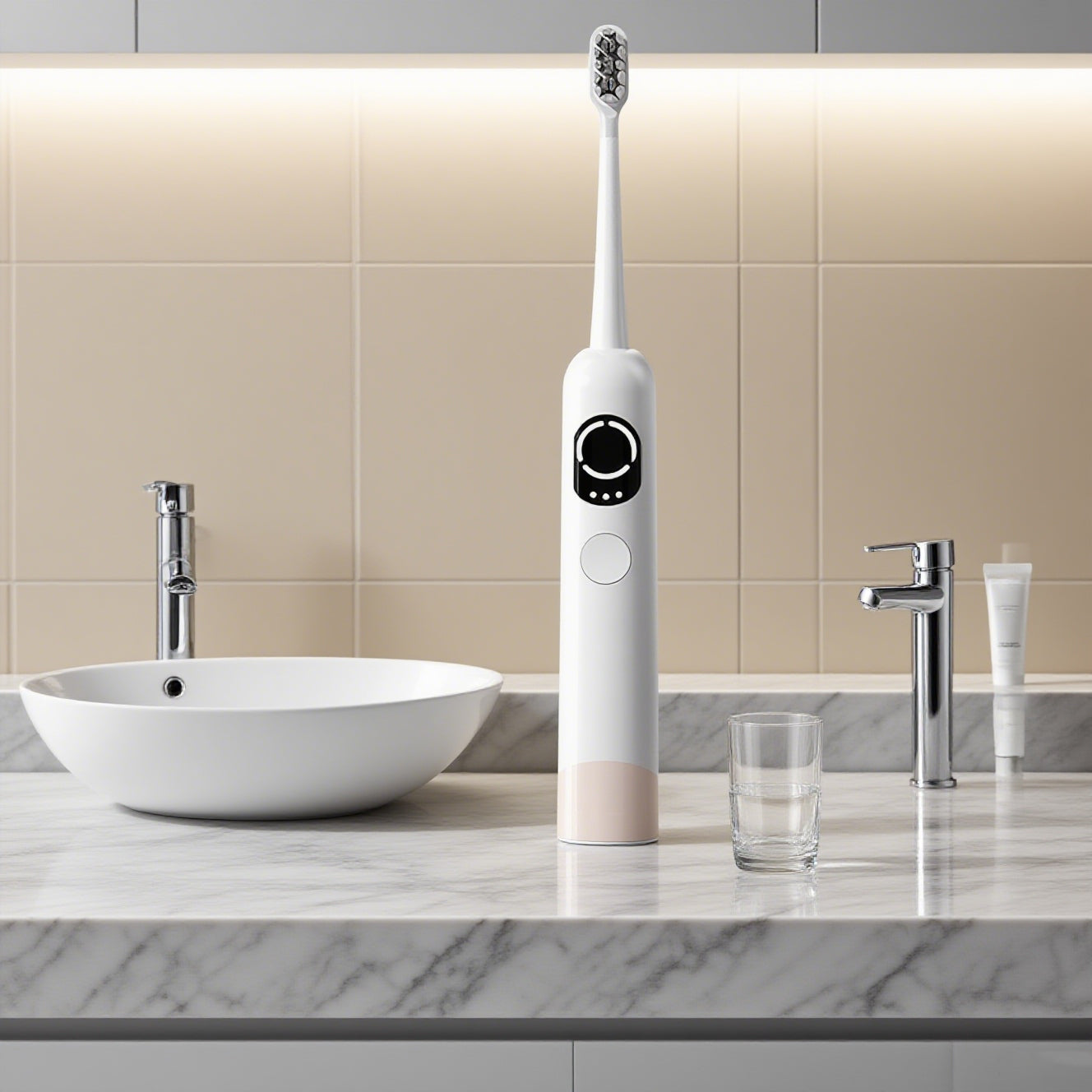 SONIC TOOTHBRUSH - OSCILLATION + VIBRATION + 6 TIPS-ELECTRIC Manufacturer code DianDongYaShua-A1-Fen