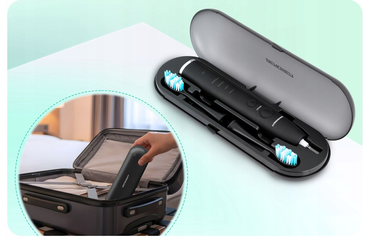 SONIC TOOTHBRUSH PREMIUM ELECTRIC TOOTHBRUSH SET CASE NEW 2026 Brand SEYSSO