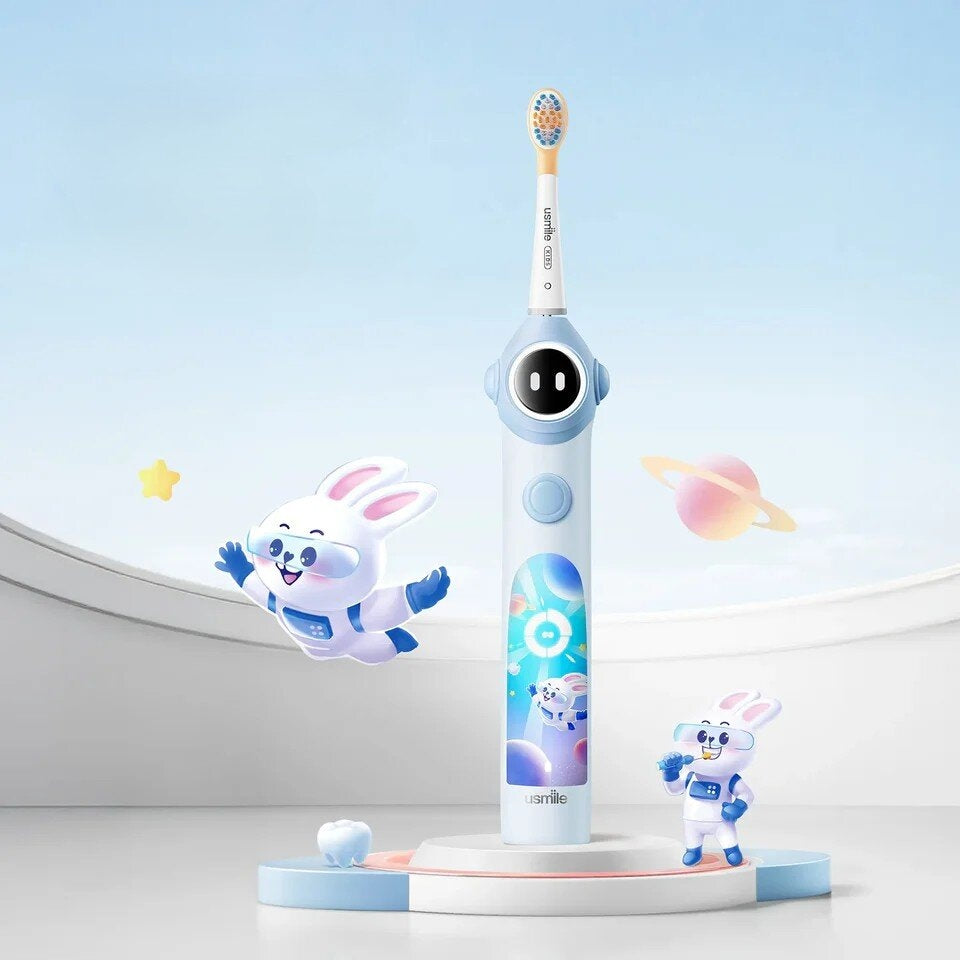 SONIC TOOTHBRUSH USMILE FOR CHILDREN Q10 BLUE Brush type sonic