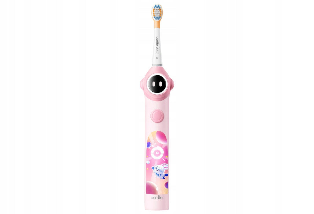 SONIC TOOTHBRUSH USMILE FOR CHILDREN Q10 PINK Dominant color pink