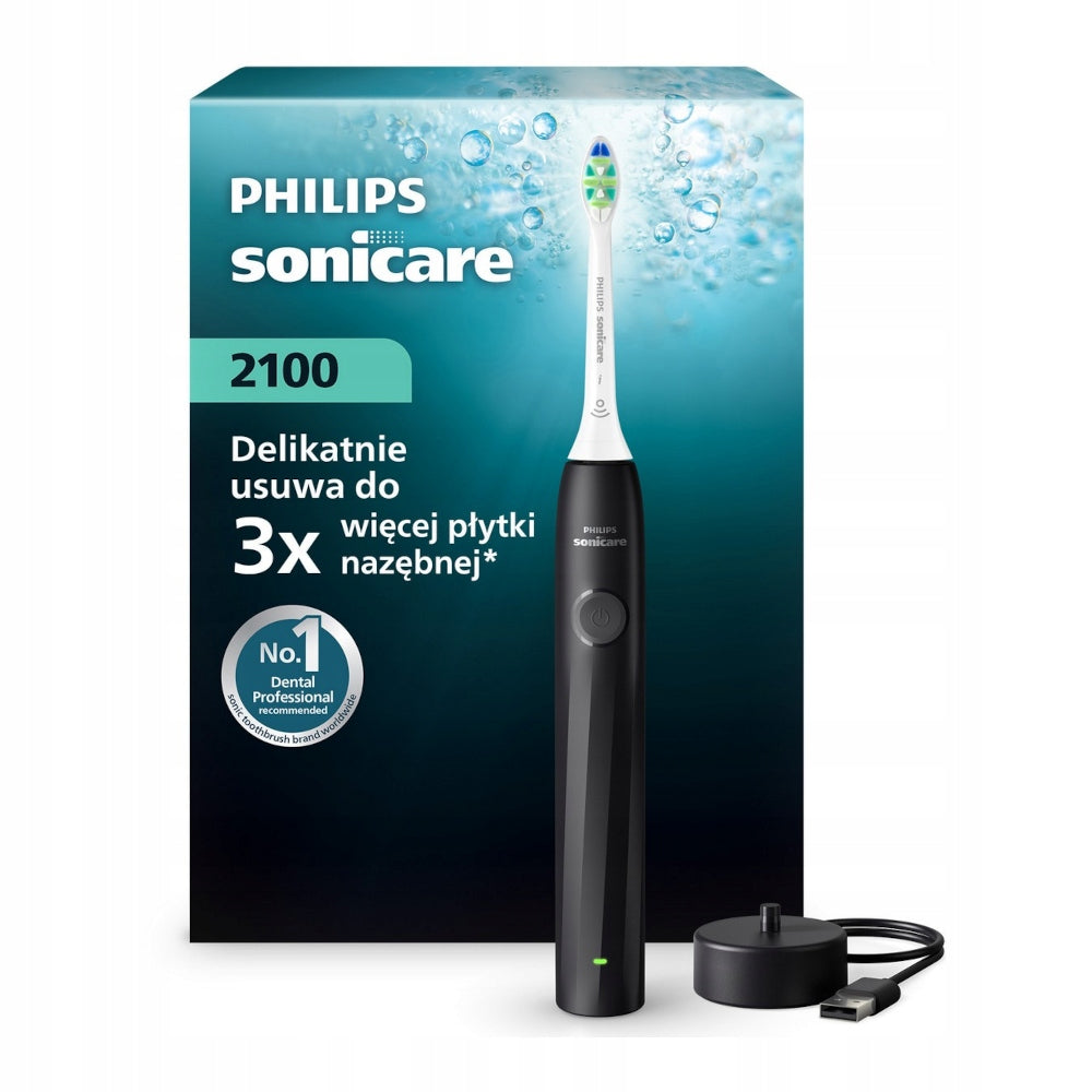 SONICARE Philips 2100 BLACK HX4021/02 sonic toothbrush