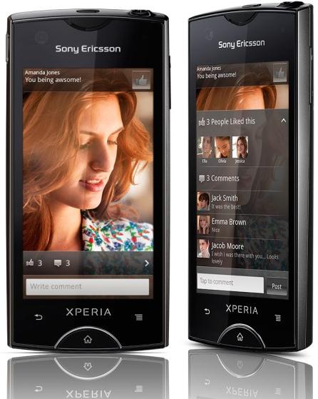 SONY ERICSSON ST18i XPERIA RAY 4 COLORS