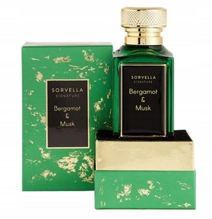 SORVELLA SIGNATURE BERGAMOT MUSK PARFUM 30ML UNISEX PERFUME FOR MEN