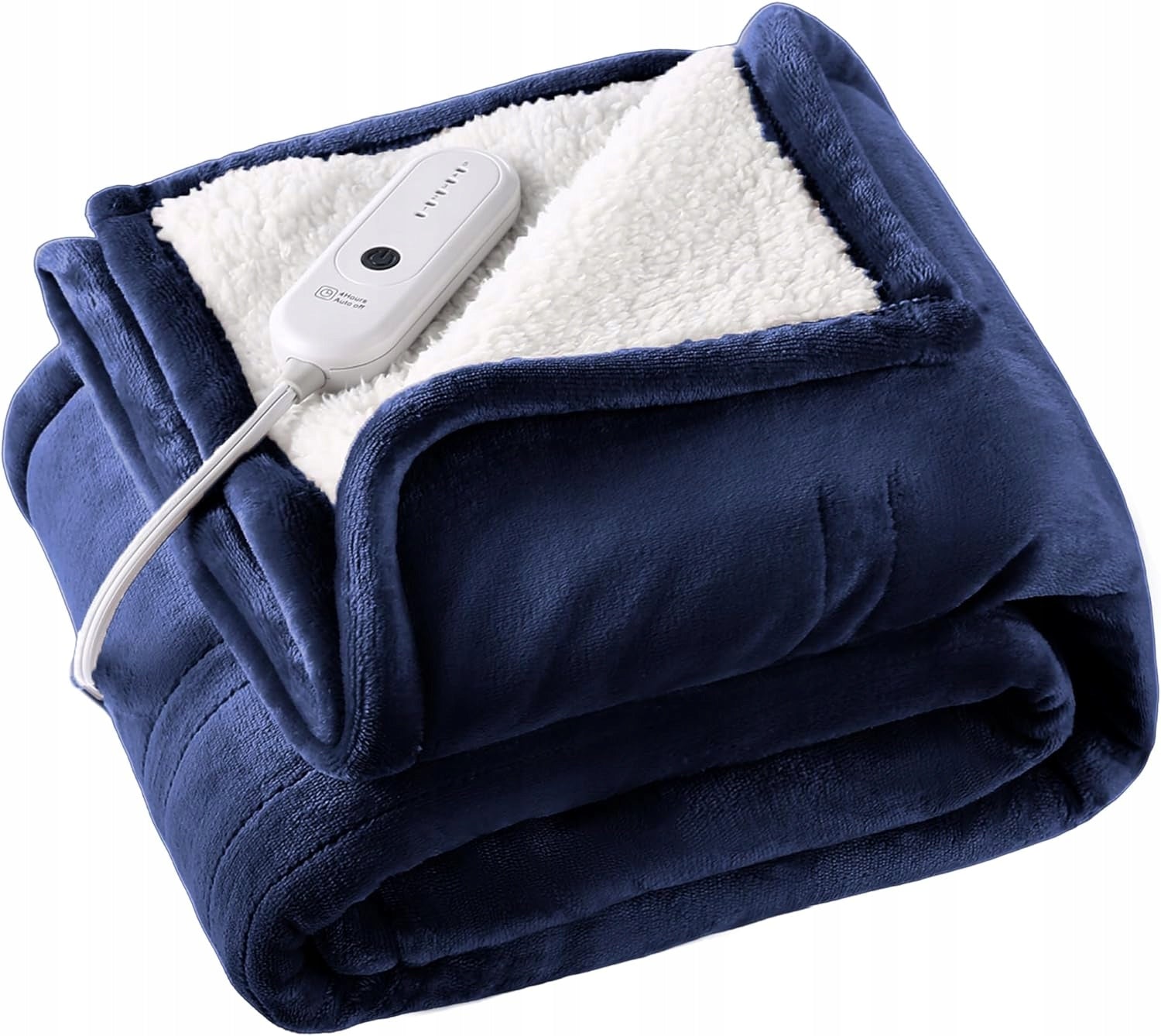 SOTHING Electric Blanket Flannel + Sherpa | 160x130cm_6 Heating Levels