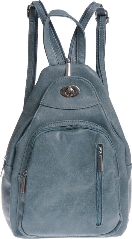 SPACIOUS BACKPACK FOR ONE SHOULDER BACKPACK BAG 2IN1 blue Brand no brand