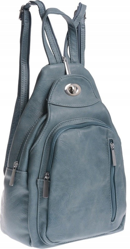 SPACIOUS BACKPACK FOR ONE SHOULDER BACKPACK BAG 2IN1 blue