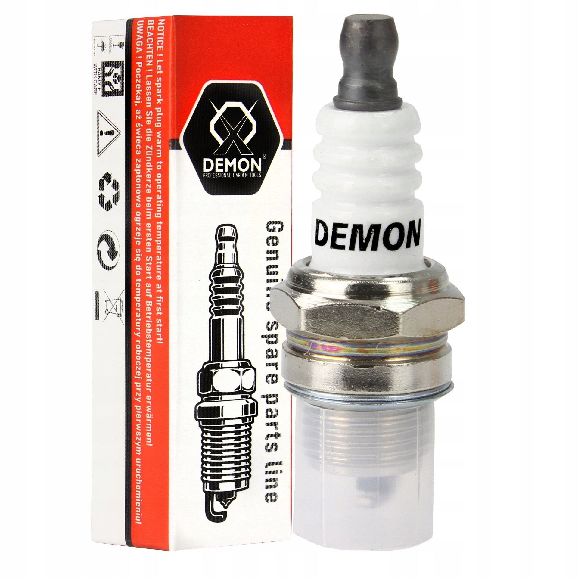 SPARK PLUG FOR COMBUSTION SAW SCYTHE Product weight with unit packaging 0.036 kg