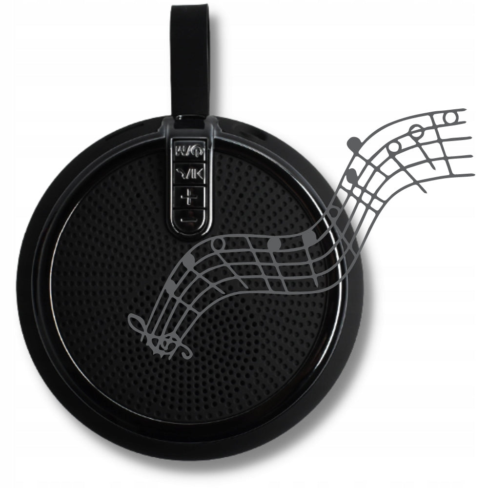 SPEAKER HYKKER Q PORTABLE COMPACT SPEAKER BLACK WITH HANDLE Brand Hykker