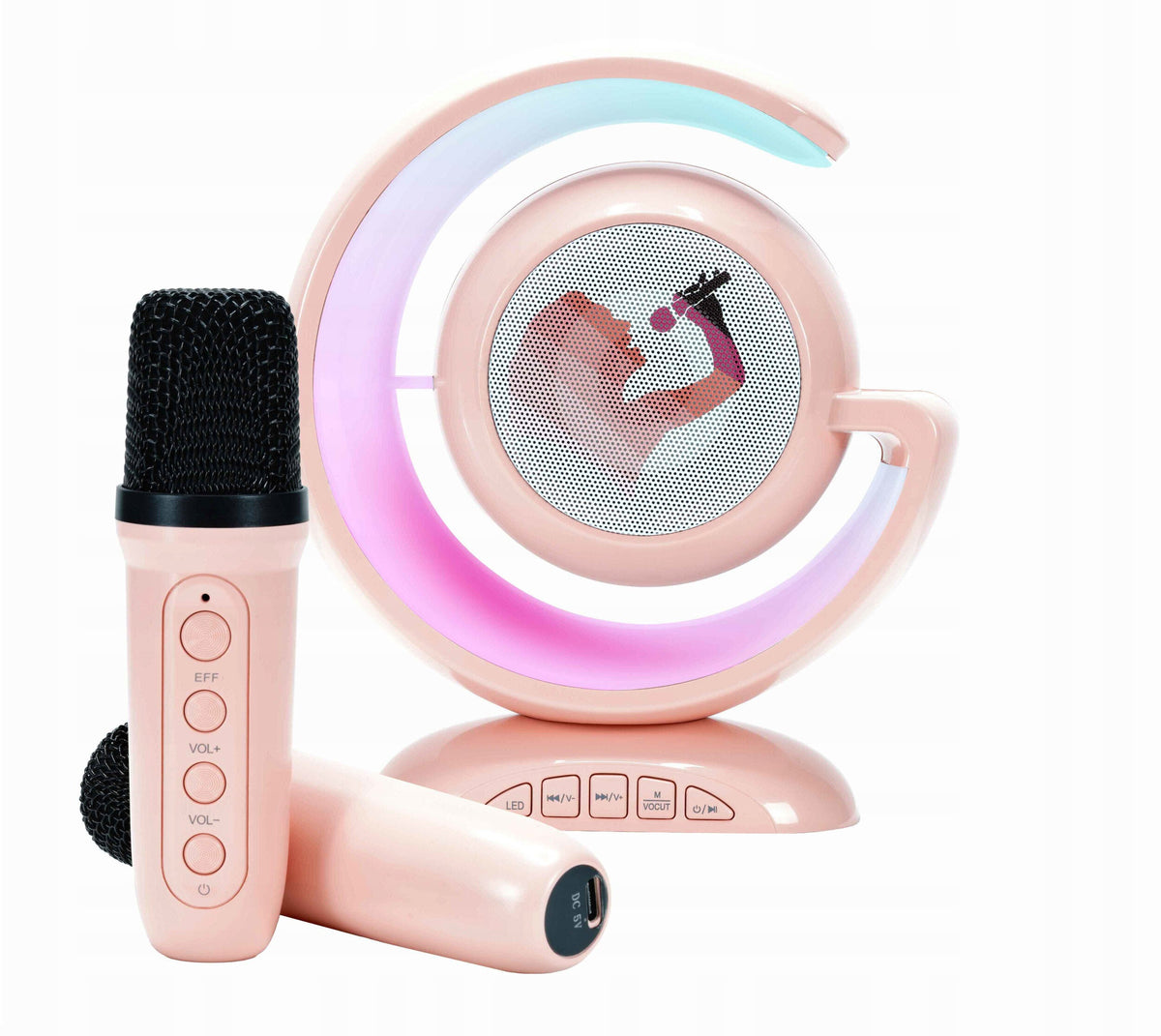 SPEAKER LIGHT AND MICROPHONE YS-110 (2pcs)