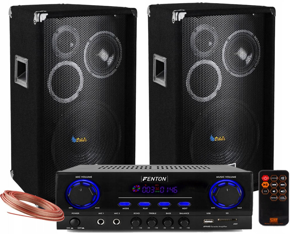 SPEAKERS SPEAKER 600W DIGITAL BLUETOOTH AMPLIFIER USB AUX