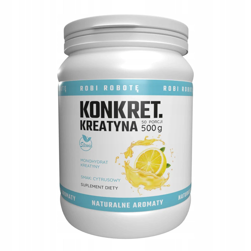 SPECIFIC Creatine Monohydrate Citrus 500 g sweetened with stevia
