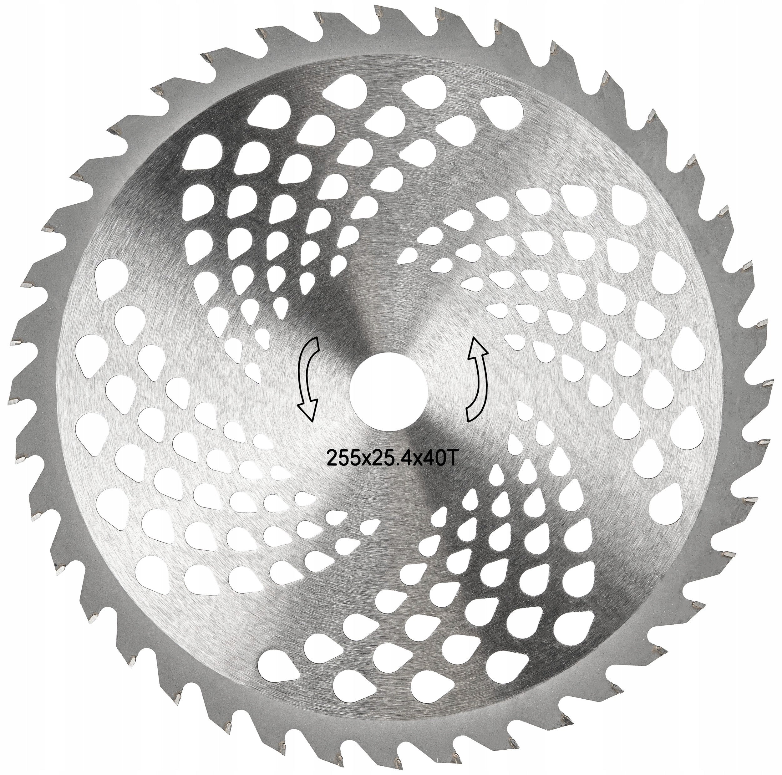 SPECTRAL DISC FOR COMBUSTION SCYTHE FOR BRANCH SHRUBS SAW 40T 255X25,4mm Kind other