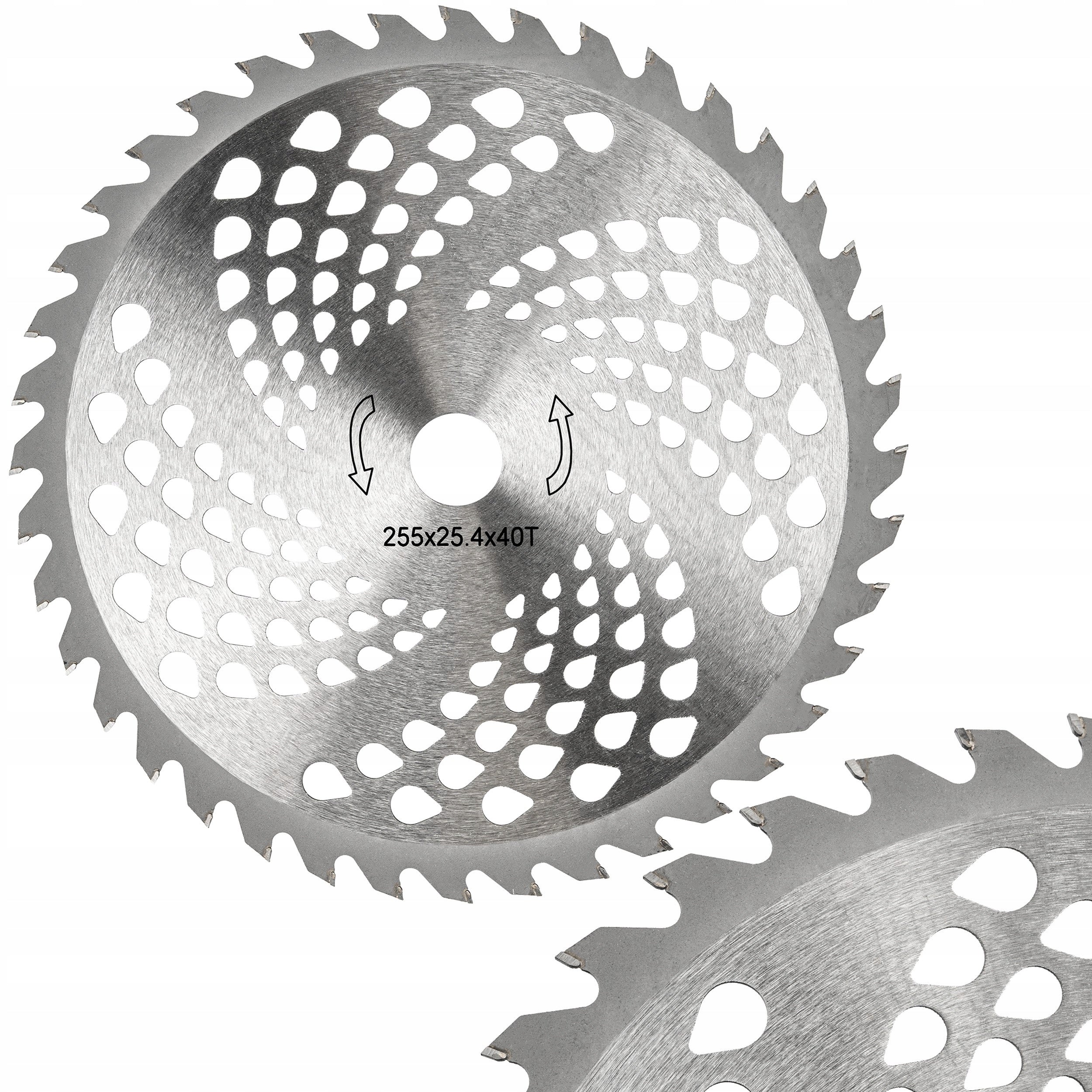 SPECTRAL DISC FOR COMBUSTION SCYTHE FOR BRANCH SHRUBS SAW 40T 255X25,4mm