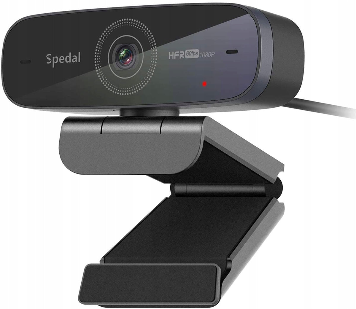 SPEDAL 1080P 60fps Camera with Auto Focus Microphones for Mac Windows