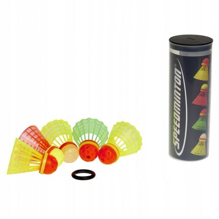 Skraidukų rinkinys badmintonui Speedminton Speedertube, 5 vnt.