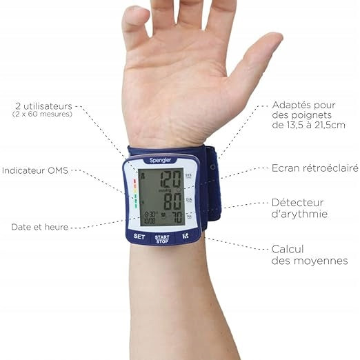 SPENGLER wrist blood pressure monitor Medical device no