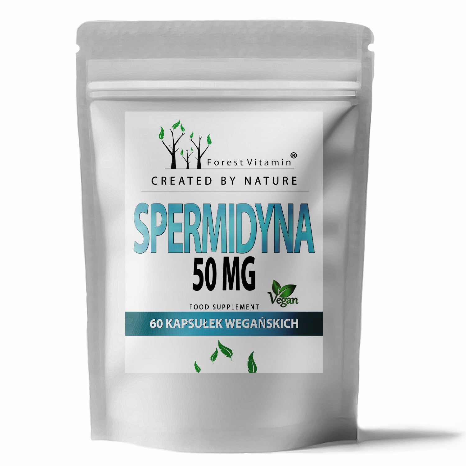SPERMIDINE 50MG 60 CAPSULES AUTOPHAGY CELL RENEWAL VEGAN ANTI-AGING 98% Medical device no