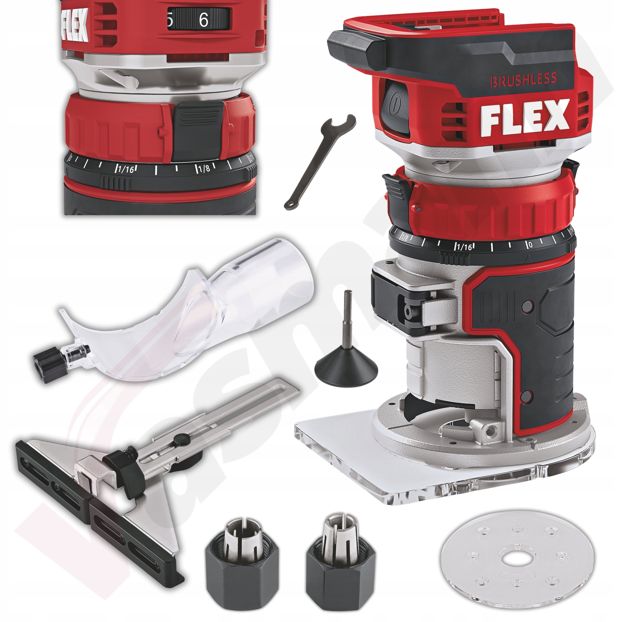 SPINDLE EDGE MILLING MACHINE FLEX CORDLESS CER 18.0-EC C