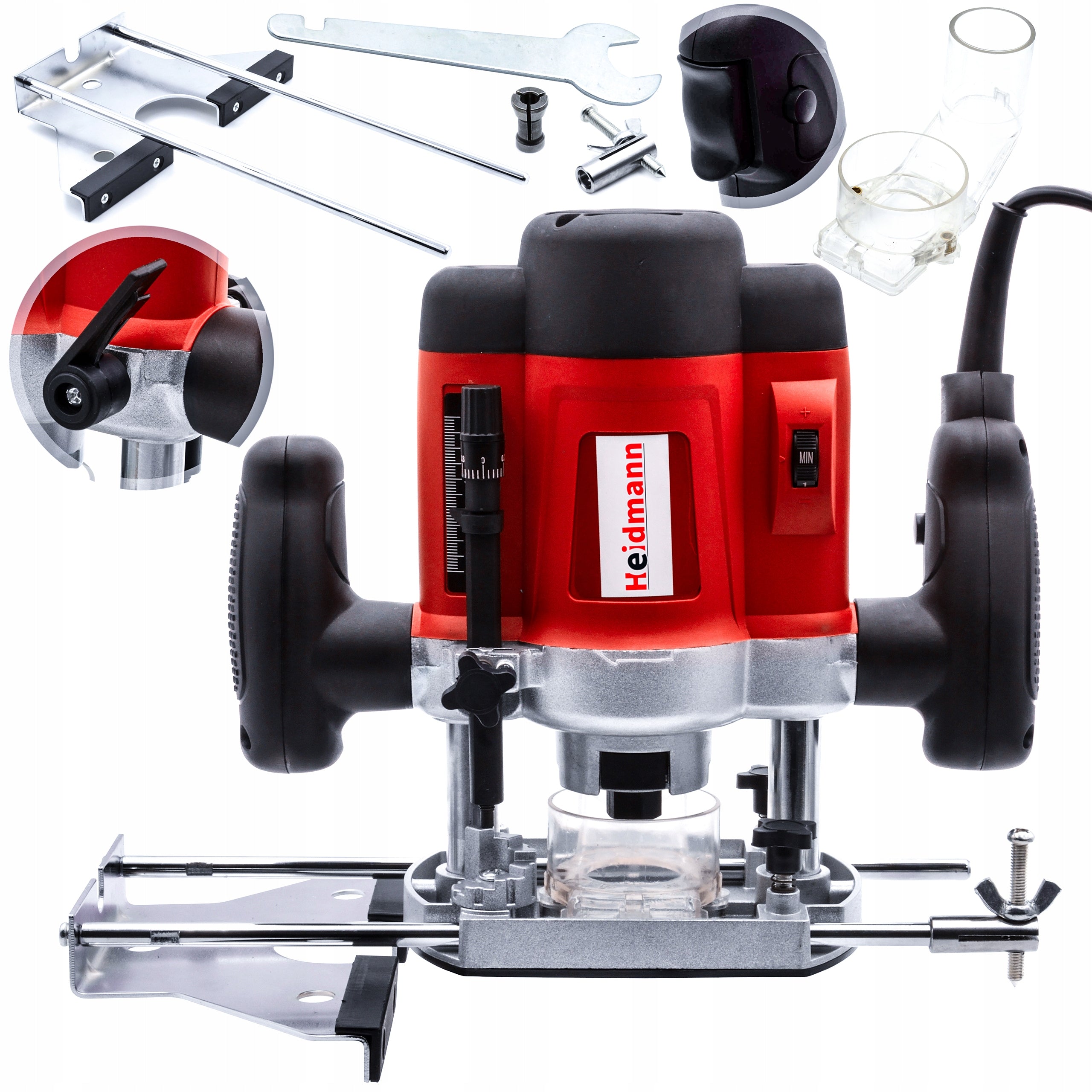 SPINDLE MILLING MACHINE EDGE CUTTER 2000W 6-8mm ADJUSTABLE